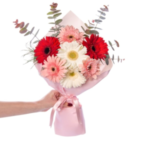 Manavgat Çiçek Siparişi Renkli Gerberalar Çiçek Buketi - AKDENİZ