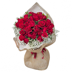  Muratpaşa Çiçek Siparişi  41 Adet Kırmızı Gül Çiçek Buketi - SERİK