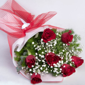  Muratpaşa Çiçek Siparişi  7 Kırmızı Gül Çiçek Buketi - KOCALAR