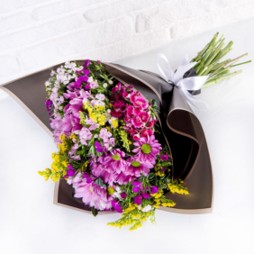 Antalya Çiçek Siparişi  Renkli Hüsnü Yusuf Çiçek Buketi - KARAKIZ