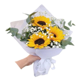 Antalya Çiçek Siparişi  Ay Çiçeği Çiçek Buketi - HURMA