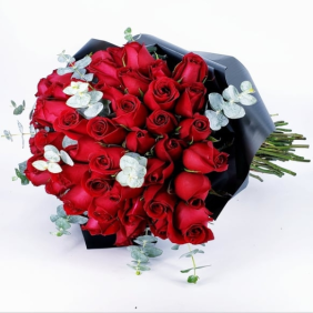  Muratpaşa Çiçek Siparişi  60 Adet Kırmızı Güller Çiçek Buketi - ALTINKUM