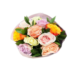  Muratpaşa Çiçek Siparişi  My Antalya Renkli Güller Çiçek Buketi - KAŞ